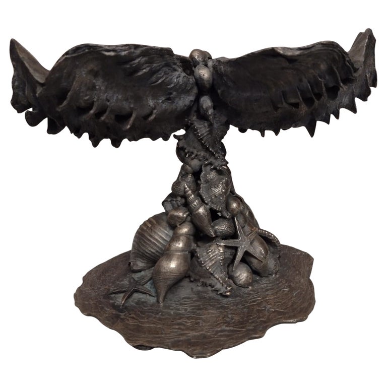 1970s Italian Bronze Sculpture/Centrepiece For Sale