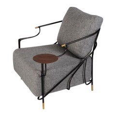 Fig Armchair with Side Table by Masaya