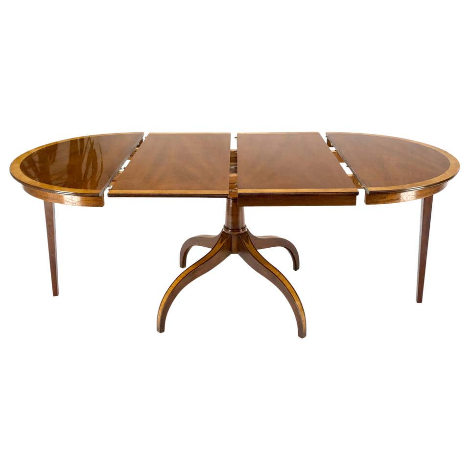 Grange Oval Banded And Inlaid Dining Table For Sale at 1stDibs | grange ...