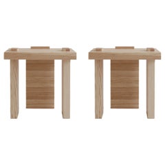 ItooRaba Side Table Pair by Sizar Alexis