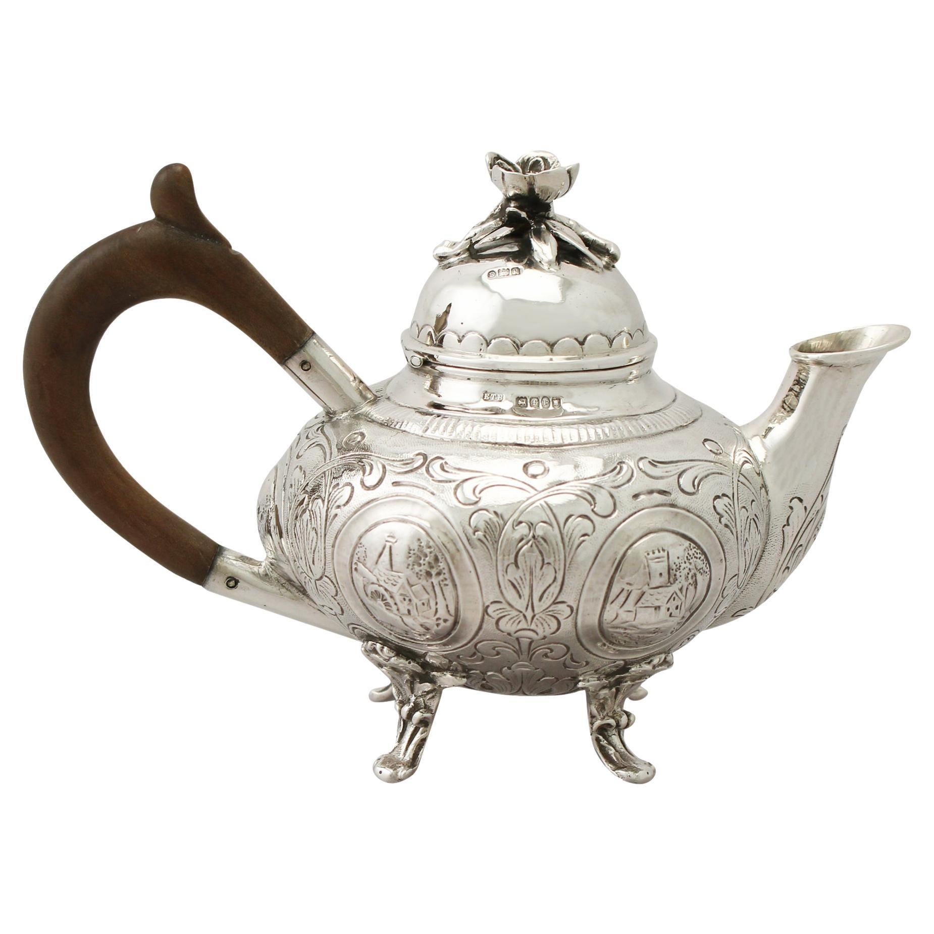 Antique Persian Copper Teapot For Sale at 1stDibs