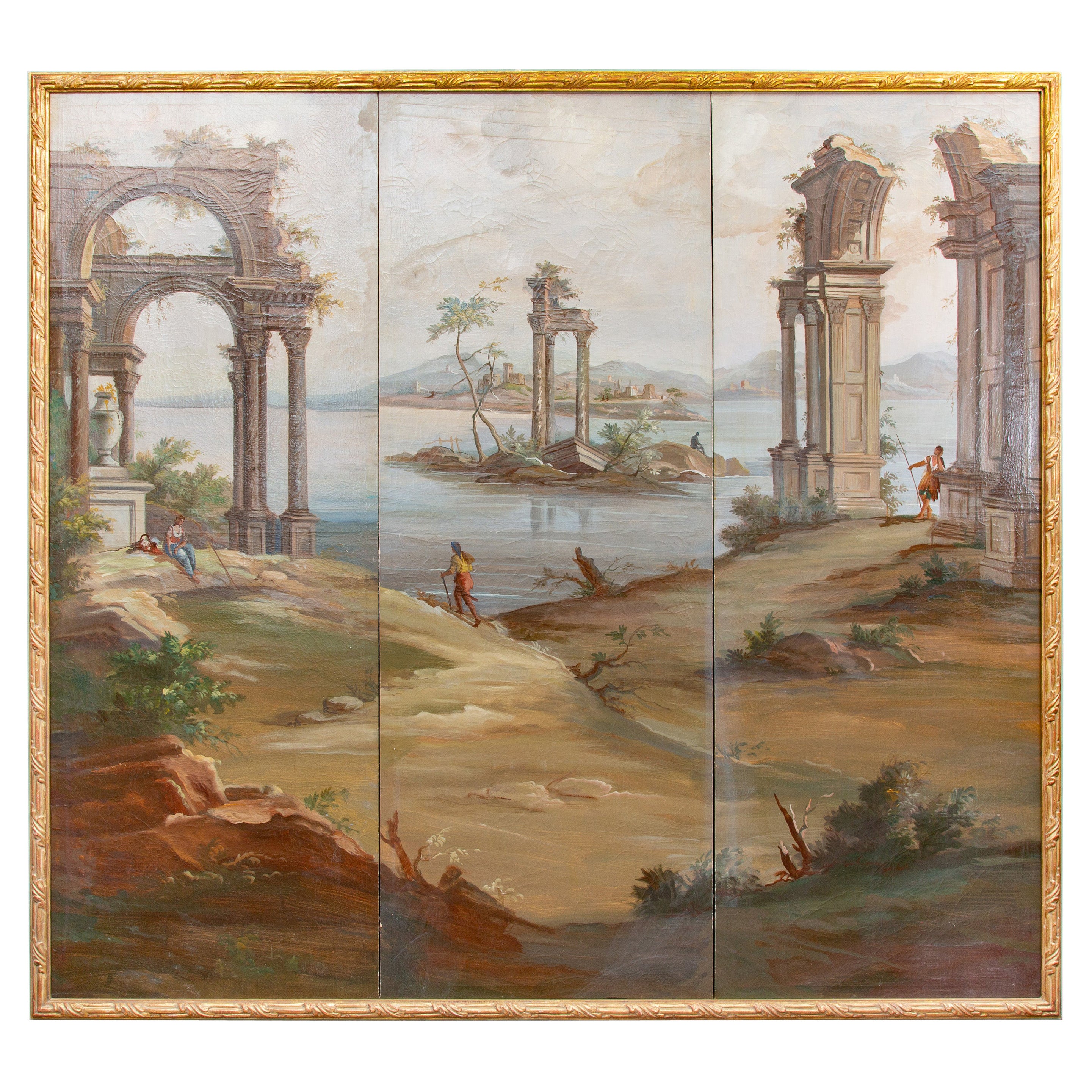19th Century Italian Triptych