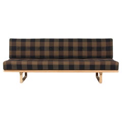 Børge Mogensen Daybed 4312 of Oak and Wool by Fredericia Stolefabrik 1960s