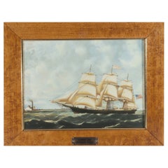 Wedgwood Porcelain Plaque of The Clipper Ship, Golden West