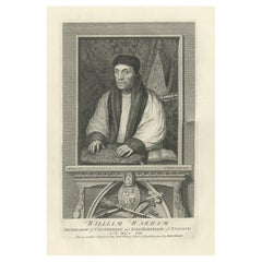 Used William Warham, Archbishop of Canterbury and Lord Chancellor of England, c.1750