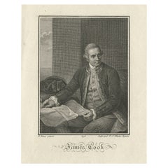 Antique Portrait of James Cook, 1803