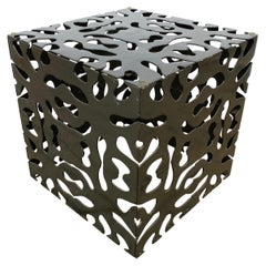 Tri-Mark Reticulated Metal Cube Table