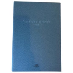 Hermes Paris Winter Catalog Collector French Book 2012 Vestiare D' Hiver