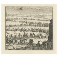 Procession of Horsemen and Cardinals During the Entrance of a New Pope, ca.1700