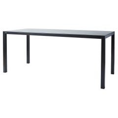 Black Powder Coated Steel Desk