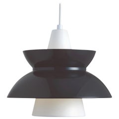 Jørn Utzon Dark Grey 'Doo-Wop' Pendant for Louis Poulsen