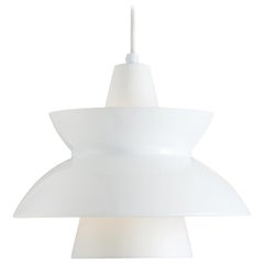 Jørn Utzon White 'Doo-Wop' Pendant for Louis Poulsen