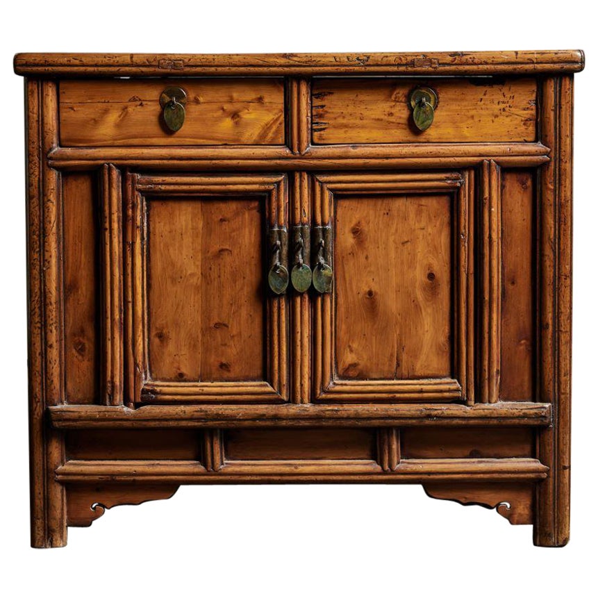 19th Century Chinese Ancient Cedar Sideboard