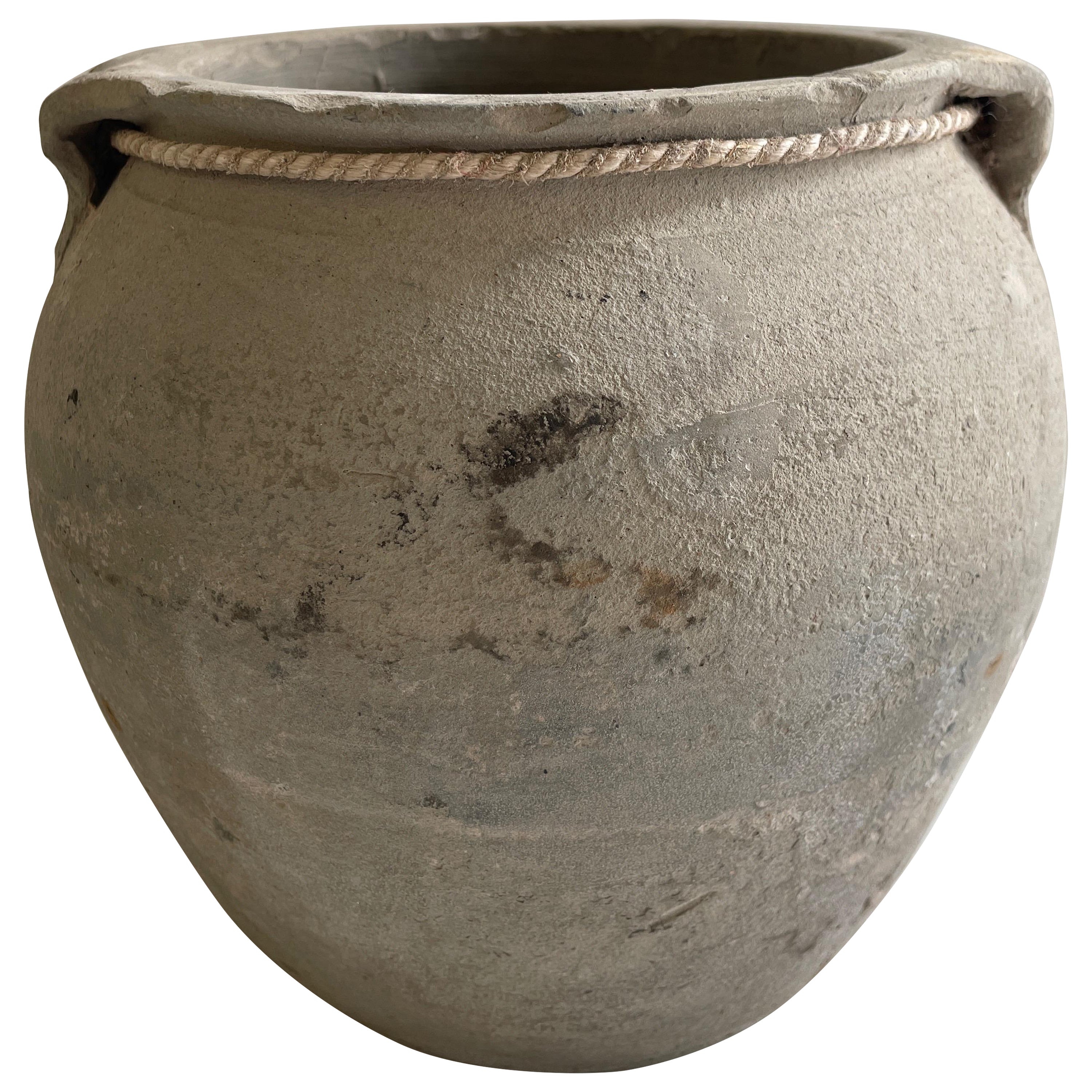 Vintage Clay Pottery Dark Gray For Sale at 1stDibs gray clay pottery