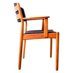 Mid-Century Modern Scandinavian Oak Arm Chair by Poul Volther for FDB