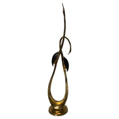 Brass Cranes Sculpture by Boris Lovet-Lorski