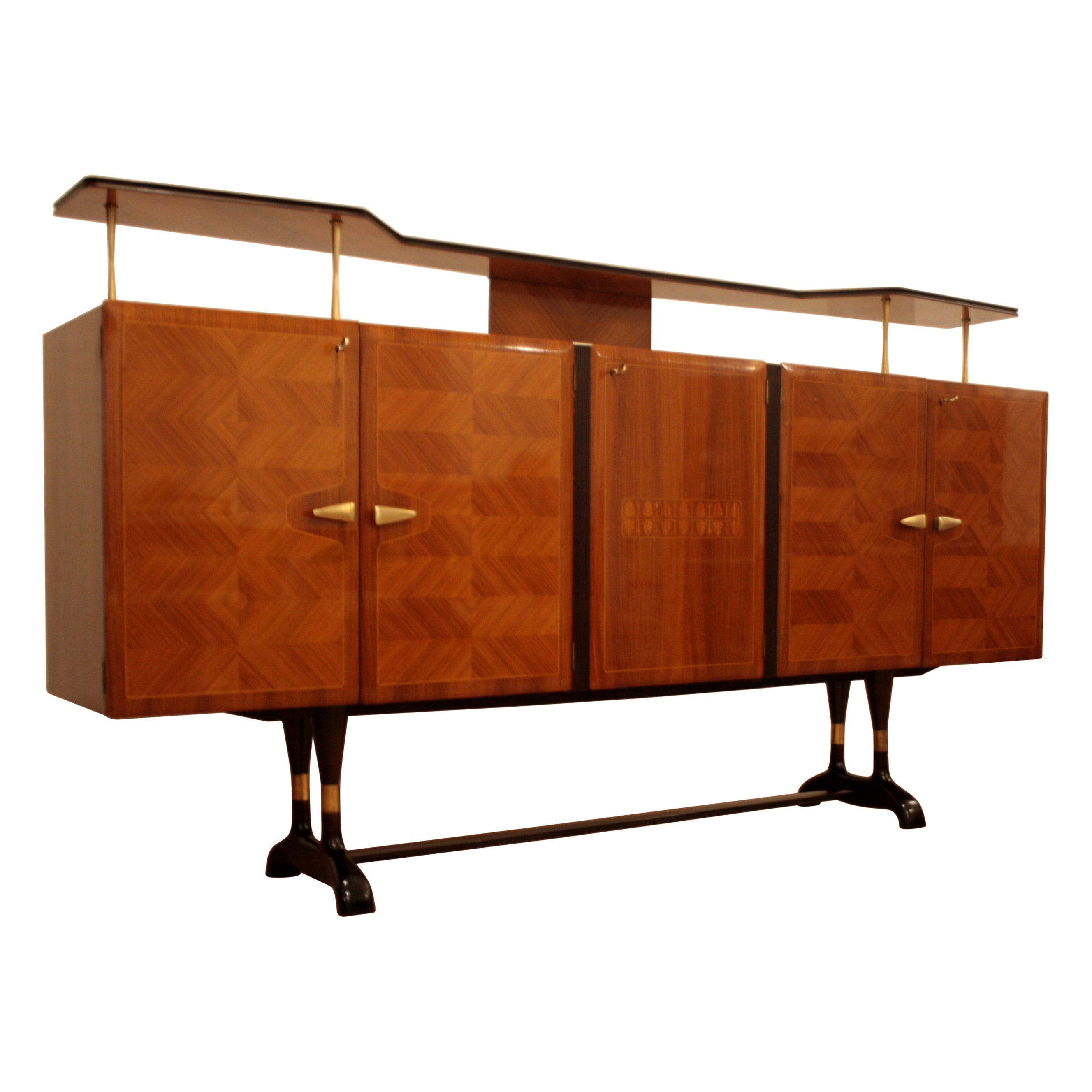 Middle 20th Century Sideboard by Vittorio Dassi for Cecchini Mid Century Modern