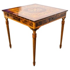 Early 19th Century Inlaid Coffee Table School of Maggiolini