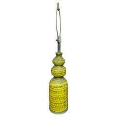 Quartite Creative Corporation Yellow Brutalist Table Lamp