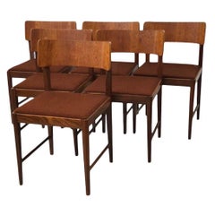 Vintage Mid Century Modern Dining Chair, Set of 6