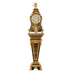 Antique Standing Clock Boulle 19th Century