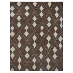 Tapis contemporain turc déco tissé à la main