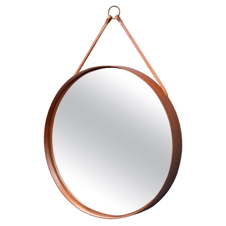 Scandinavian Wall Mirror by Glas Master, Markaryd For Sale