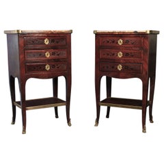 Pair of French Louis XV Side Tables