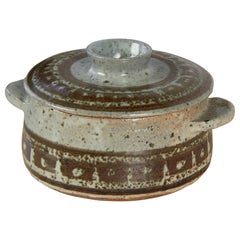 Studio Ceramic Lidded Vessel