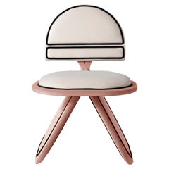 Chair Armchair Velvet Nude Dovain Studio Design Sergio Prieto Deco Upholstered