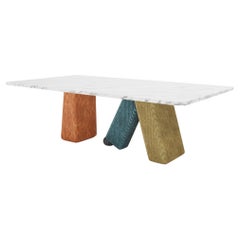 Objects of Nature Heel Stone Dining Table by Ptang Studio