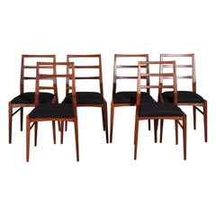 Set of 6 Afromosia Dining Chairs by Richard Hornby for Heal's, Circa 1960s