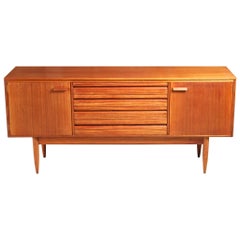 Mid-Century Mahogany and Rosewood Sideboard by White & Newton Portsmouth, 1950s
