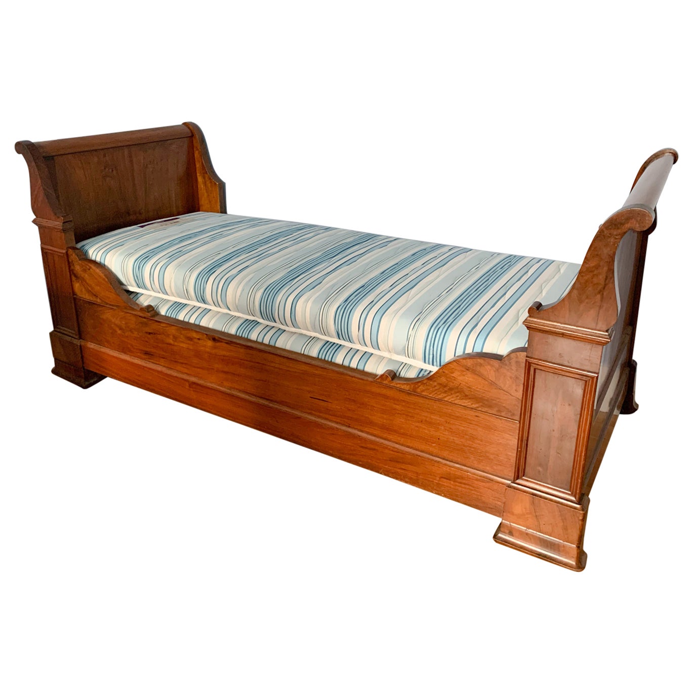 Boat Bed Louis-Philippe Period Circa 1840 For Sale