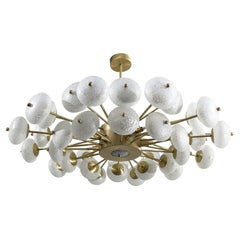 Crackled Orbs Chandelier by Fabio Ltd