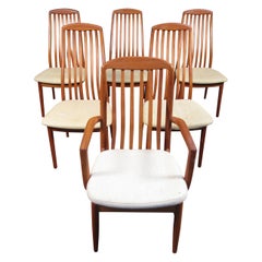 Mid-Century Danish Dining Chairs by Preben Schou