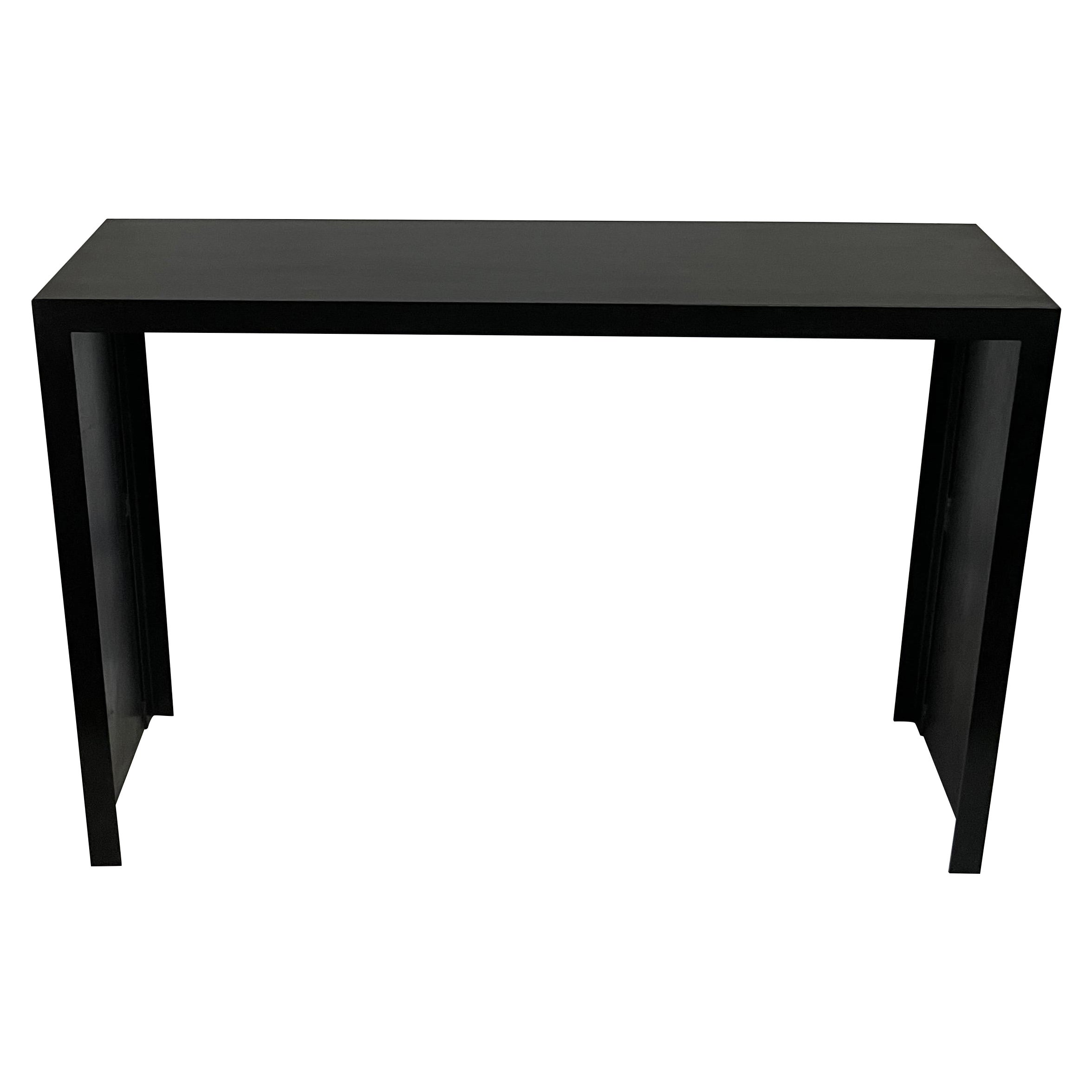 JMF Style Blackened Iron Console For Sale