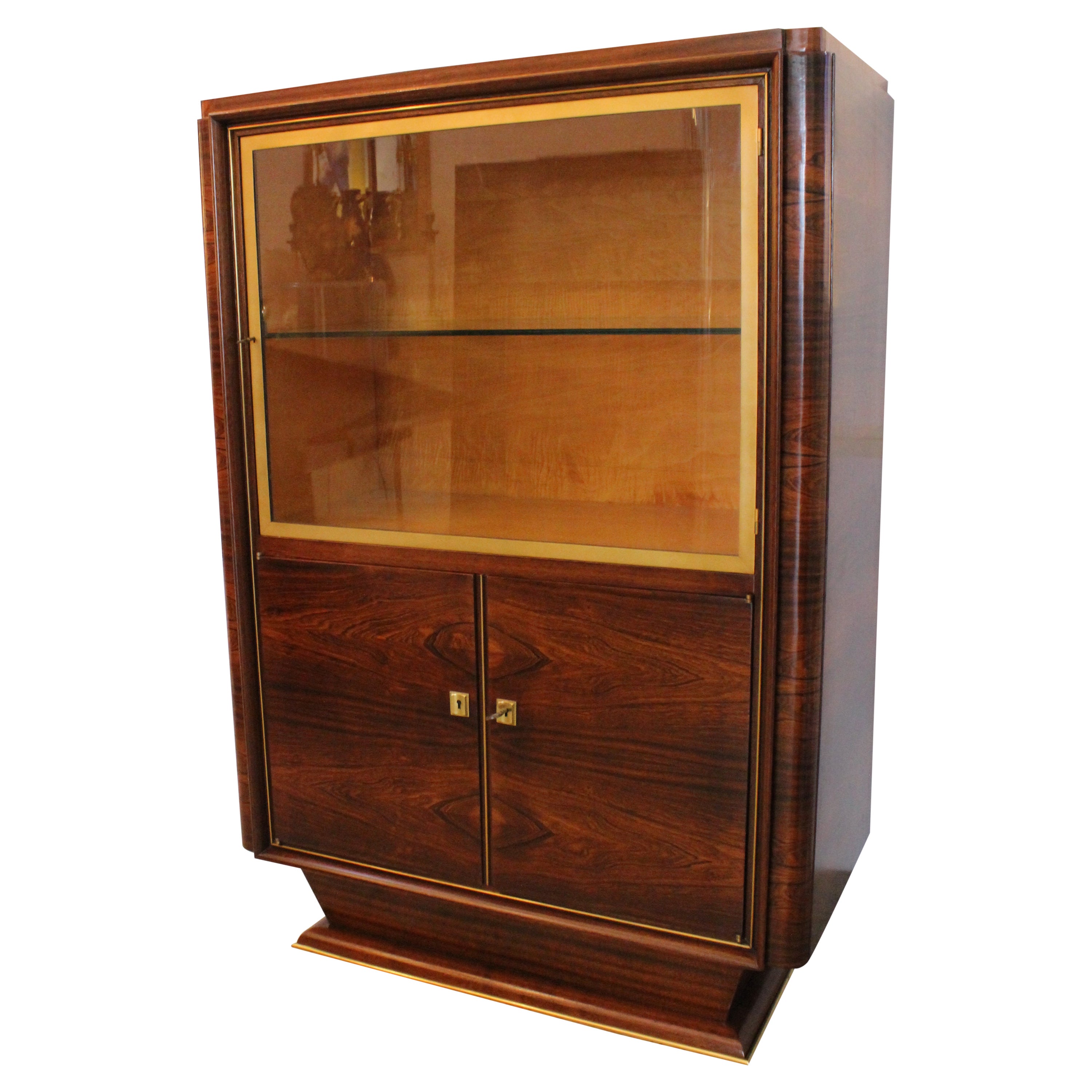 French Art Deco Cabinet in the Style of Christian Krass For Sale