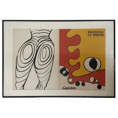 Front & Back Cover of Derrière Le Minor by Alexander Calder