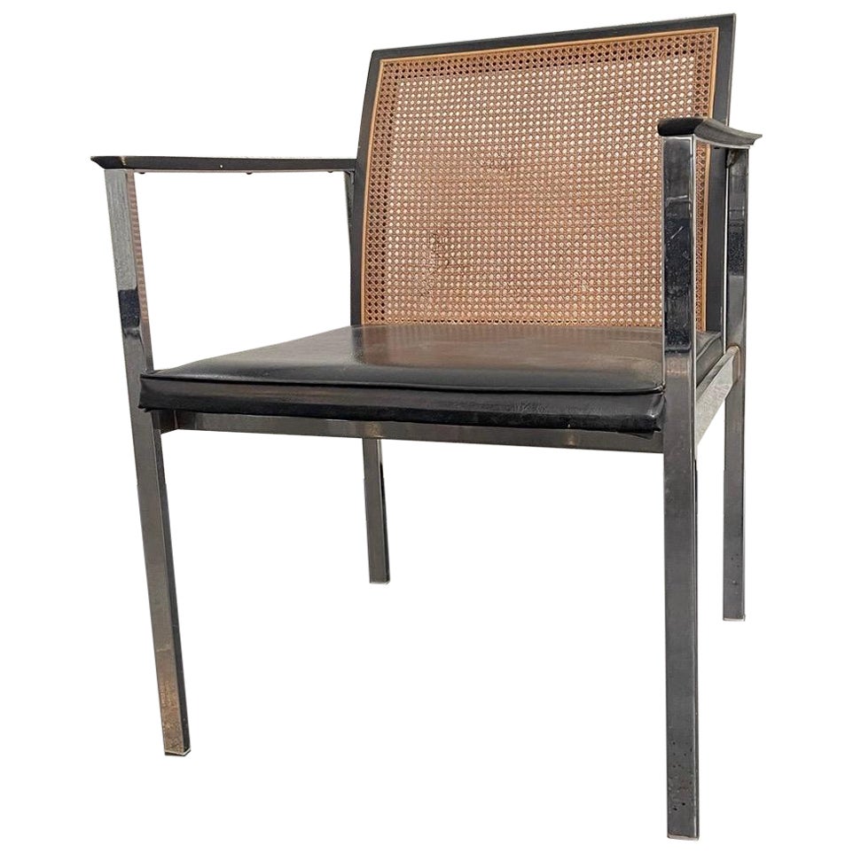 Lane Mid-Century Modern Cane Chair For Sale