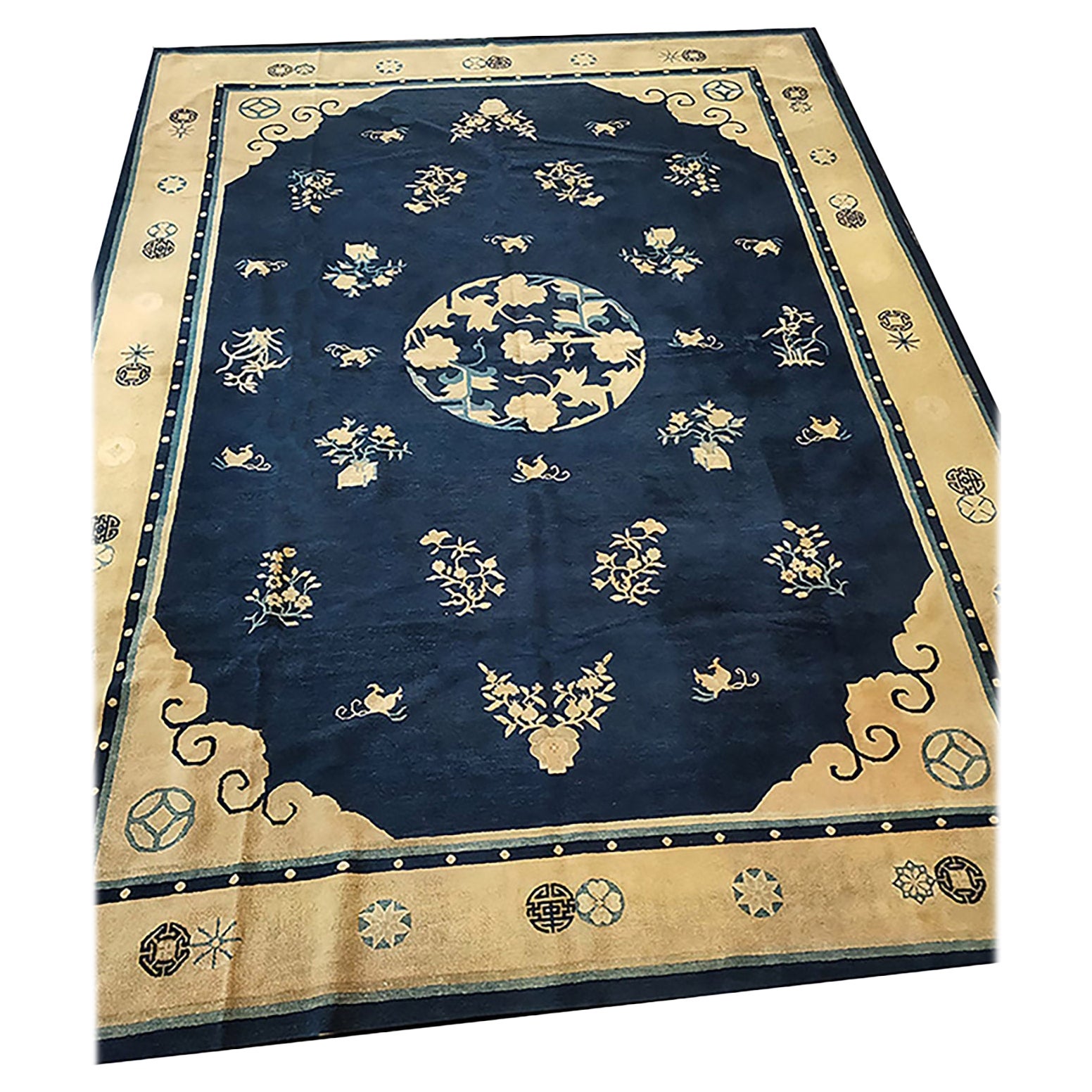 Antique Chinese Peking Rug 10' 0'' x 13' 6''