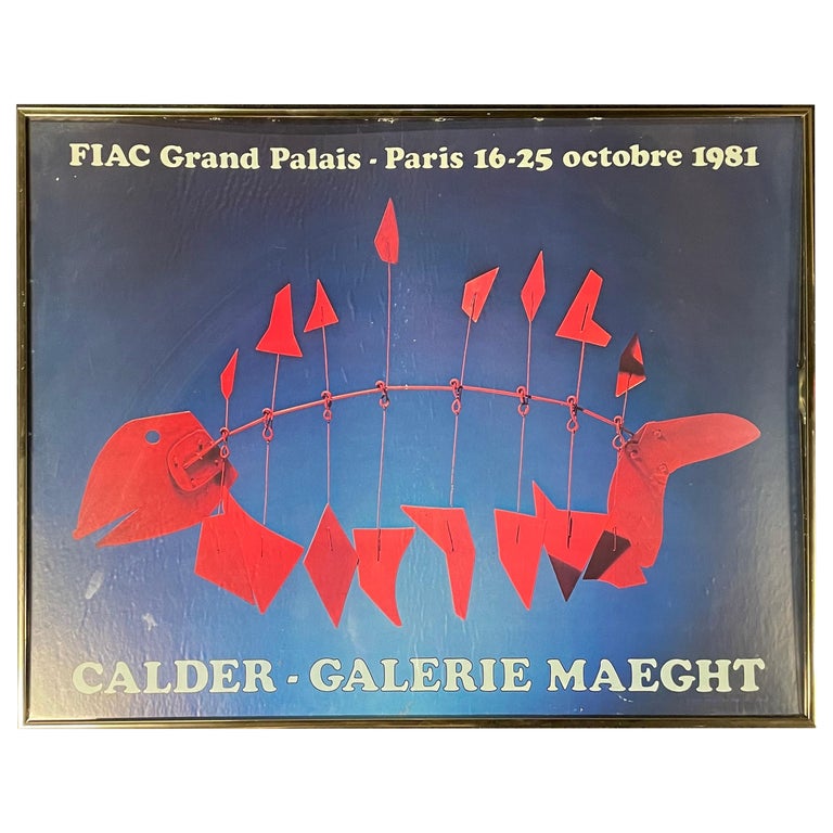 Alexander Calder “FIAC- Grand Palais” For Sale