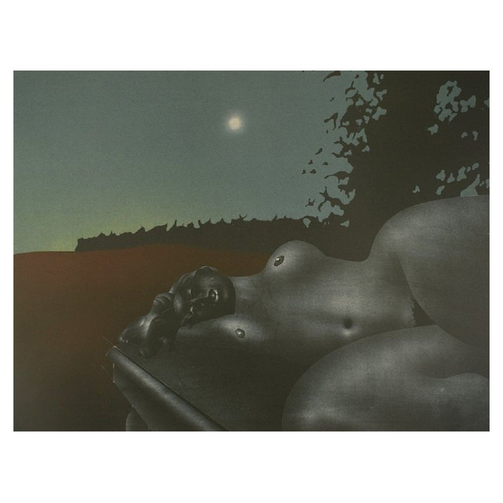Paul Wunderlich, Germania, Litografia erotica a colori
