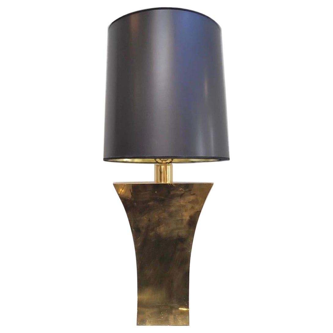 Vintage Art Deco Brass Table Lamp
