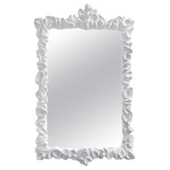 Overscale Oly Studios Cast Resin Klemm Mirror in a Plaster Finish