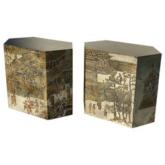 Pair of Laverne “Chan” Side Tables