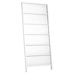 Moooi Oblique Big Cupboard/Wall Shelf in Pure White Lacquered Beech