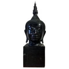 Extra Large Buddha Head Sculpture