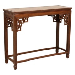 Asian Rosewood Console Table