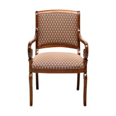 Used HICKORY CHAIR Mahogany French Charles X Occasional Chair